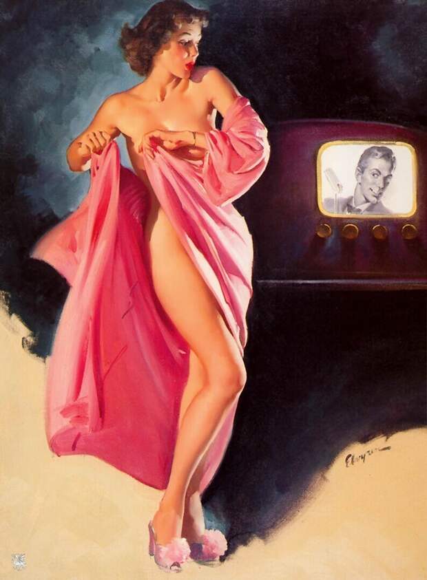 Pin-up — художник Джил Элвгрен