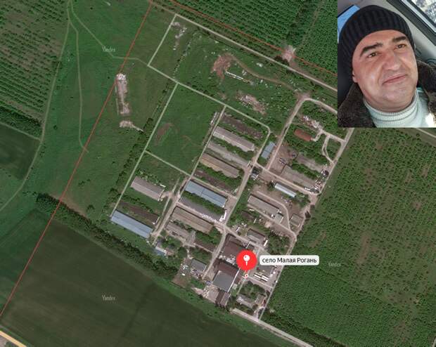 Место казни русских солдат и один из владельцев молочного завода, Эдуард Островерх