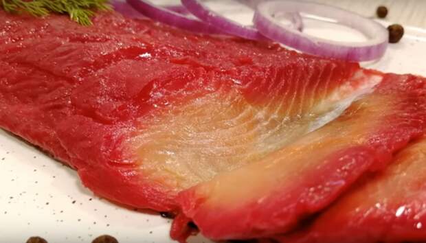 Необычная и вкусная соленая рыбка