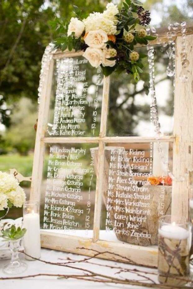 Карточки с именами гостей на свадьбу. Пример. Фото: 24 канал