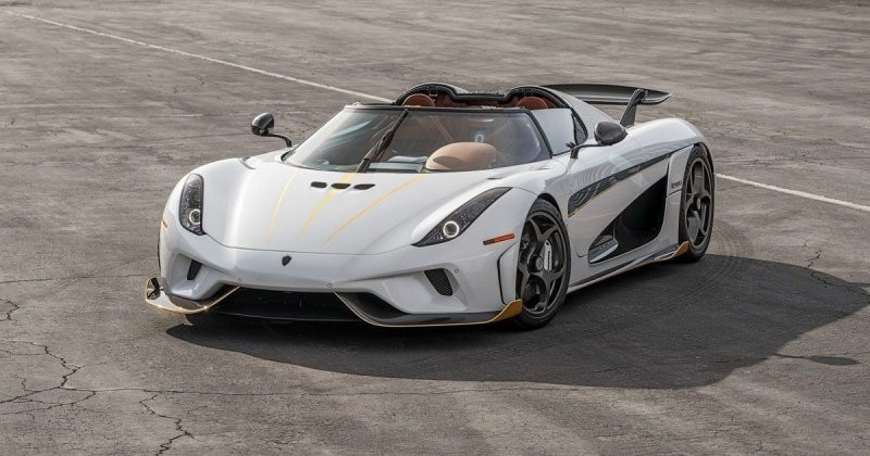 Редкий Koenigsegg Regera 2019 года с крутыми опциями отправляется на аукцион