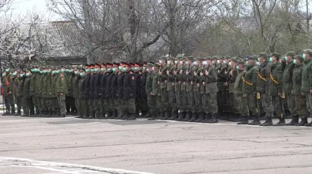 Репетиция парада Победы в ДН