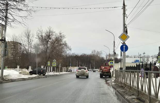 На улице Свободы в Рязани появился знак, запрещающий левый поворот
