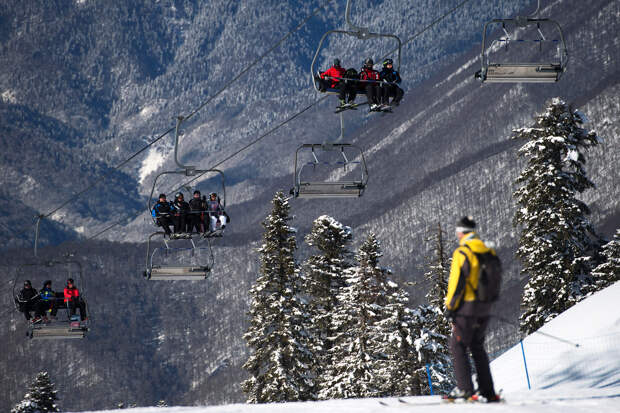 Курорты Красной Поляны зимой-2026: отдых на лыжах и без них, трассы, цены