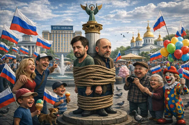 Как будет выглядеть Украина в составе России?