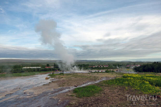 Горячая долина Хаукадалур / Фото из Исландии