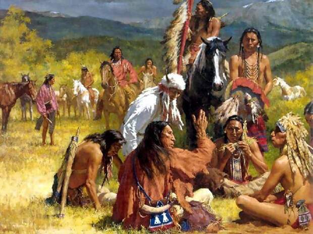 Индейский вождь о белых людях