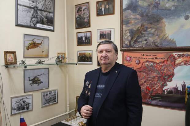 Владимир Костюченко возглавляет Союз ветеранов Афганистана ЮВАО / Фото: Ярослав Чингаев