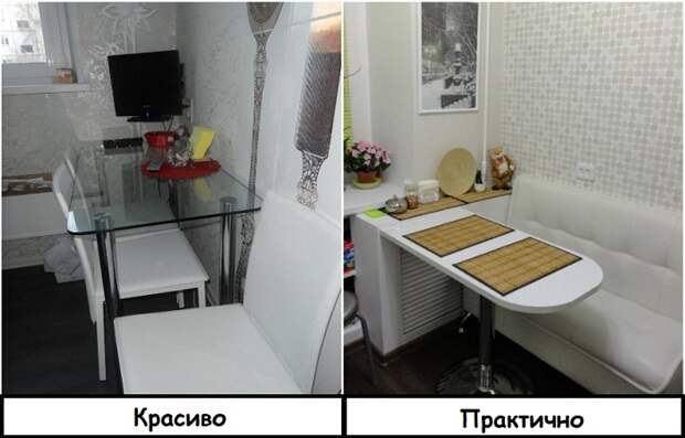На стеклянной столешнице остаются разводы