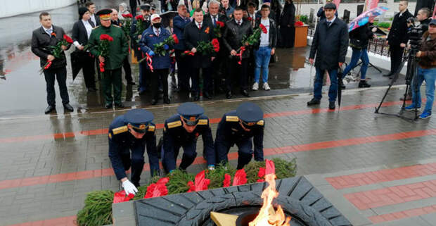 В Мичуринске прошли мемориальные мероприятия, посвященные Дню Победы