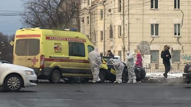 Скорая помощь попала в ДТП в центре Нижнего Новгорода