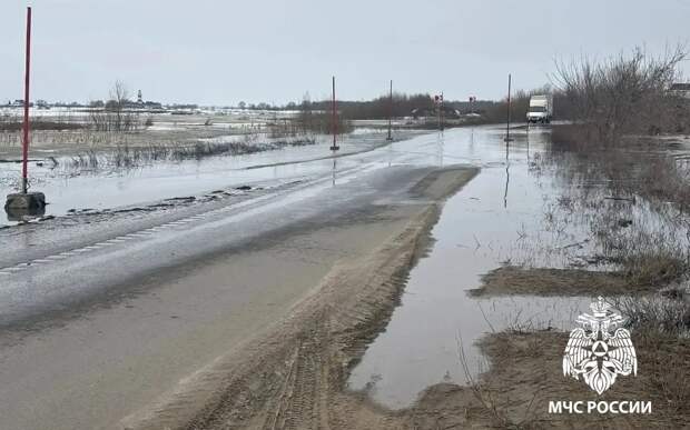 Под Рязанью Ока залила дорогу от Шумаши к Заокскому и Коростово