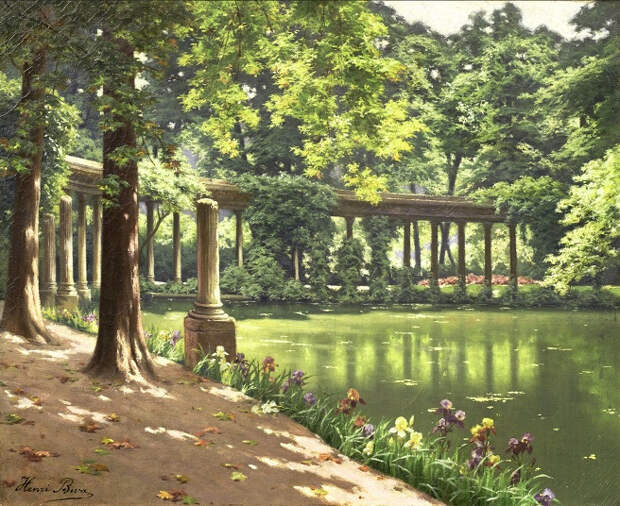 Парк Монсо, Париж (Parc Monceau, Paris)_ (656x536, 539Kb)
