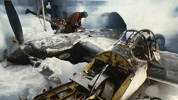 Обнаруженные самолёты во льдах Гренландии, согласно научному методу, оказались возрастом 37 тысяч лет