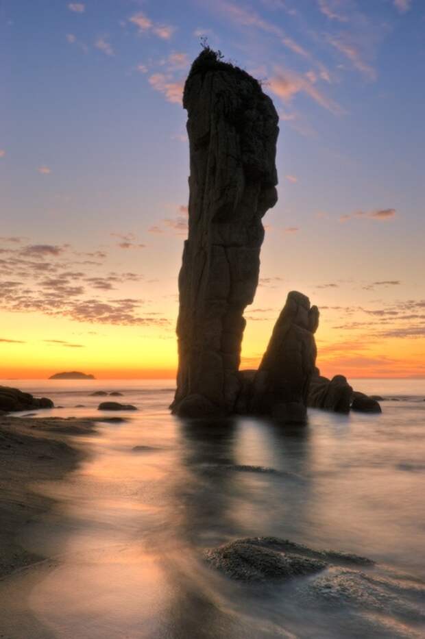 Лазовский государственный природный заповедник имени Л. Г. Капланова, побережье Японского моря, бухта Тачингоуза