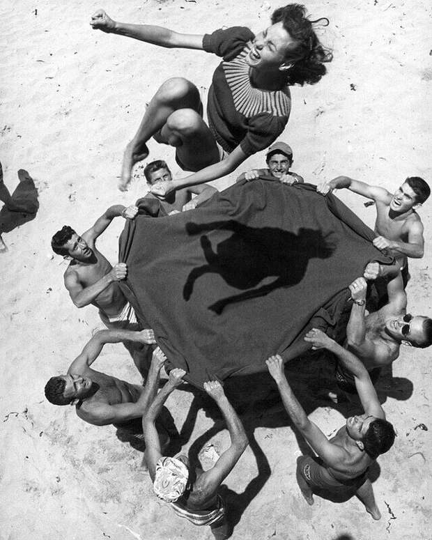 Веселье на пляже, лето 1948 года история, люди, факты