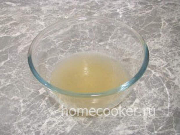 ZHelatin s vodoj 300x225 Чизкейк без выпечки