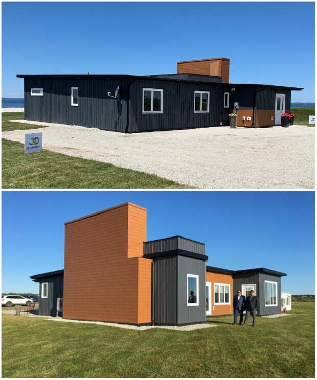 Для строительства Beach House было использовано более 184 панелей, созданных из 612 тыс. выброшенных пластиковых бутылок (Новая Шотландия, Канада). | Фото: newsru.ca/ meteovesti.ru. Для строительства Beach House было использовано более 184 панелей, созданных из 612 тыс. выброшенных пластиковых бутылок (Новая Шотландия, Канада). | Фото: newsru.ca/ meteovesti.ru.