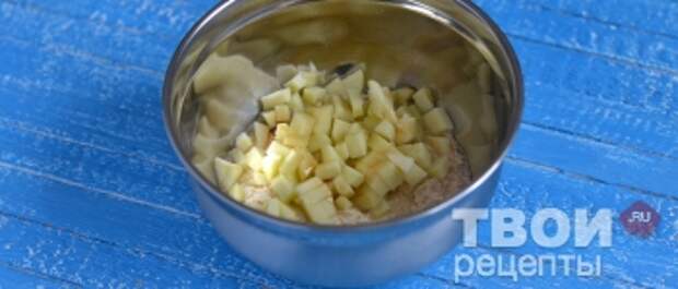 Яблочное печенье - пошаговый рецепт приготовления с фотографиями