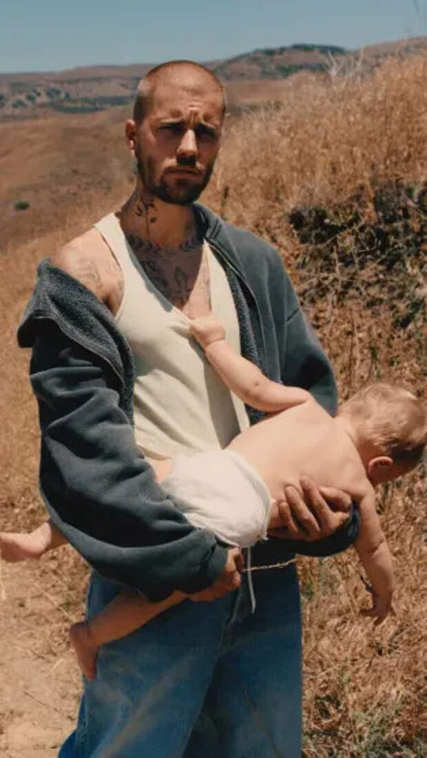 Джастин Бибер с сыном