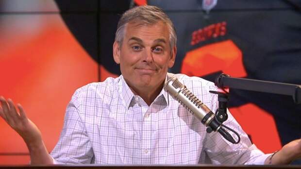 colin cowherd smugly shrugging