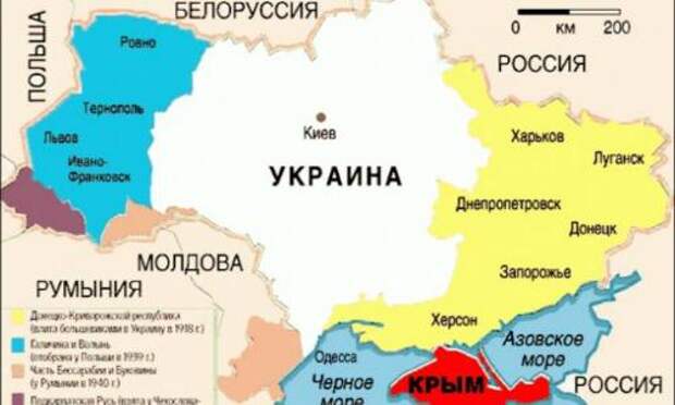 В Госдуме предложили Украине добровольно отказаться от 5 областей