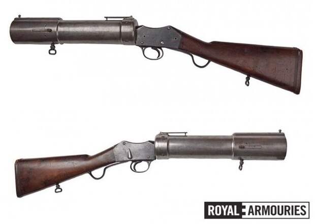 Ручной гранатомет Blanch-Chevallier Grenade Launcher. Фото: collections.royalarmouries.org