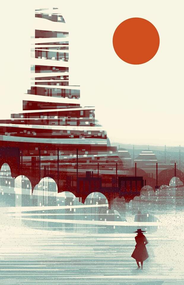 Geometric Land And Cityscapes