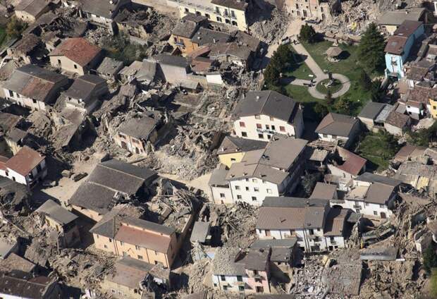 Политическая тряска после землетрясения в Италии