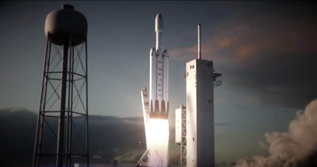 Илон Маск показал новую ракету-носитель SpaceX Falcon Heavy