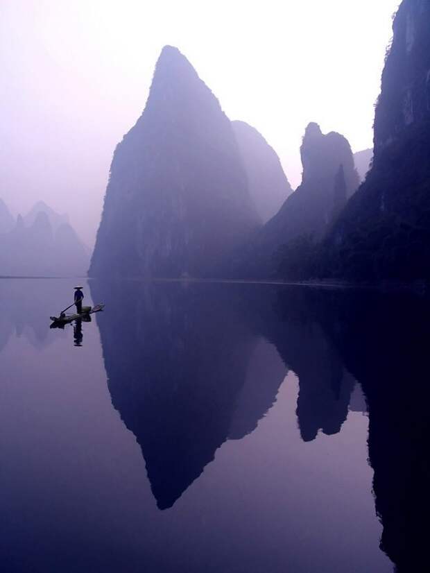 Riverof03 Красивые пейзажи китайской реки поэтов и художников