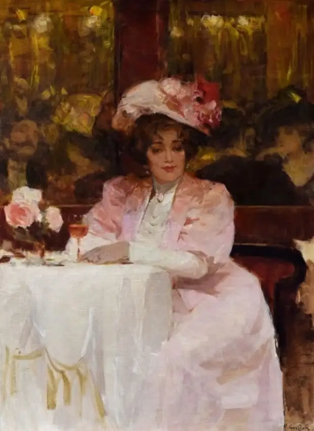 Художник Victor Guerrier (1893 – 1968). Нежная красота Парижа