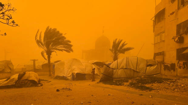 Адски красиво: Крит накрыла песчаная буря с железистой пылью из Сахары