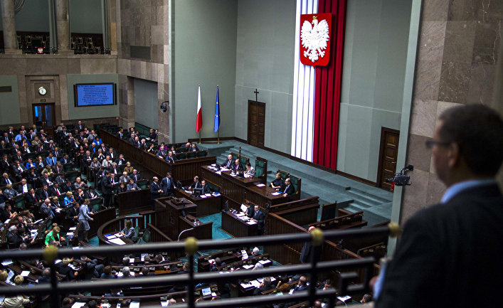 Заседание Сейма Республики Польша