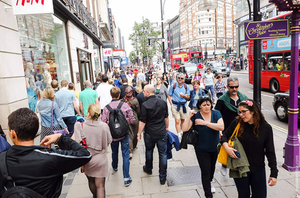 Лондон посетили 18,6 миллионов туристов в 2015 году