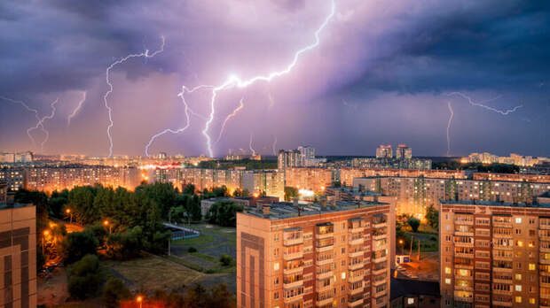 В Московском регионе 8 июля ждут грозу: объявлен "желтый" уровень погодной опасности