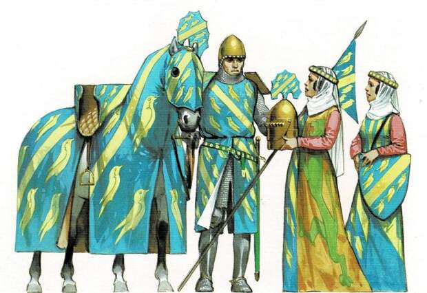 Сословное Средневековье: женщины-армигеры и их гербы
