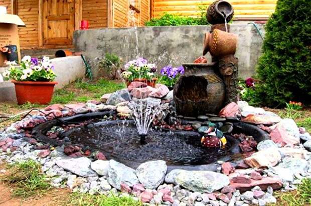 Ландшафтный дизайн дачного участка - Водоемы