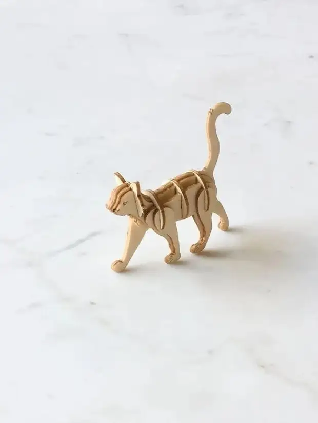 3D котики из картона