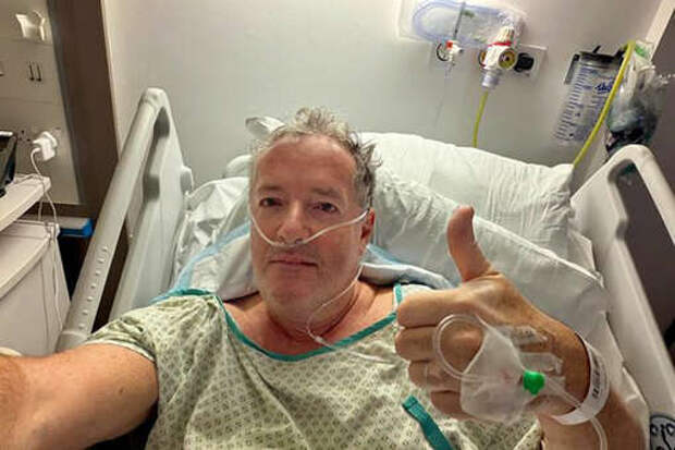 Британского телеведущего Пирса Моргана госпитализировали с переломом шейки бедра