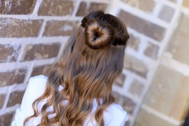 Сердечки из волос ( подборка DIY)