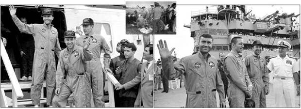 1970 г. «Аполлон — 13». Д. Ловелл, Д. Суиджерт, Ф. Хейс, 6 суток от старта ракеты до возвращения «астронавтов»  лунная программа, обман, сша