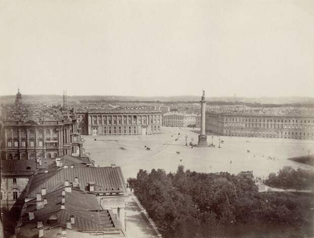 Дворцовая площадь. 1870-е