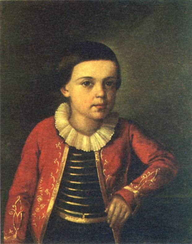 2. Лермонтову 6-8 лет (1820-1822 год).jpg