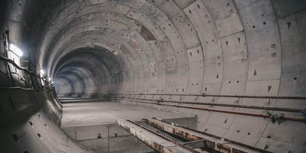 Перегонные тоннели будущей станции «Физтех» готовы на 55%