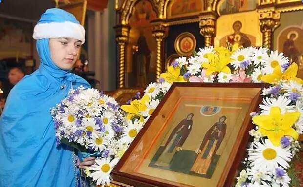 8 июля День Петра и Февронии.
