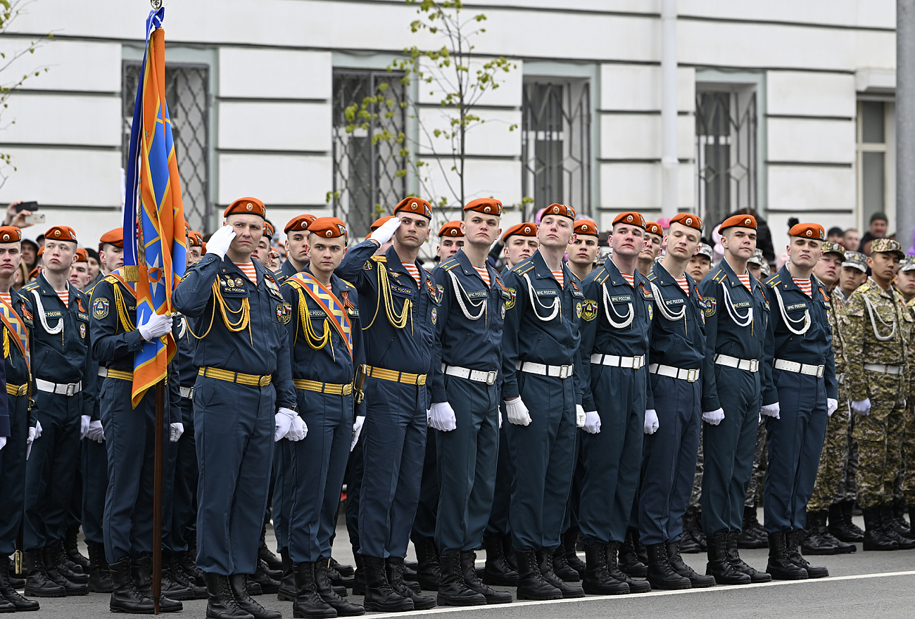 80 лет Победы: в Твери состоялось торжественное похождение войск 80 лет Победы: в Твери состоялось торжественное похождение войск
