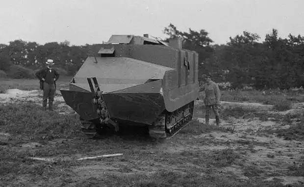 Первенцы французского танкостроения. Прототипы танков «Шнейдер» и «Сен-Шамон»