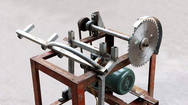 Make your work easier with DIY Firewood Cutting Machine