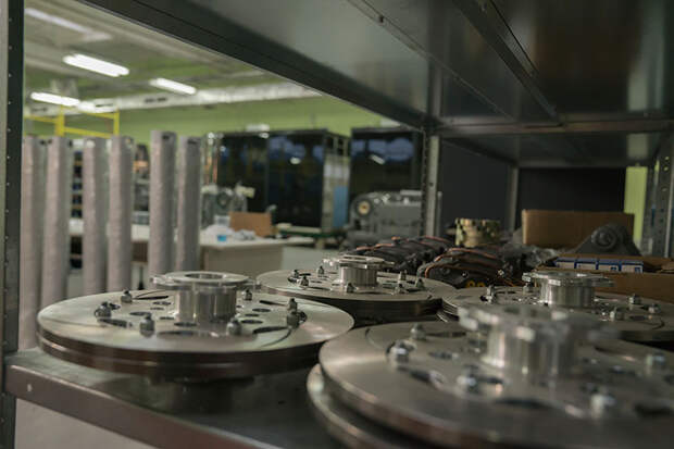 Фото юнибуса перед отправкой на приёмочные испытания